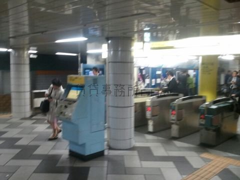 銀座線、神田駅内神田方面改札口
