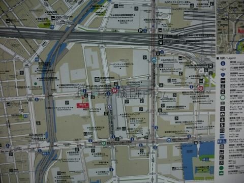 大手町駅周辺案内図