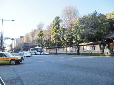 靖国神社南門 交差点
