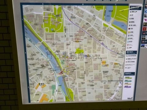 市ヶ谷駅周辺図