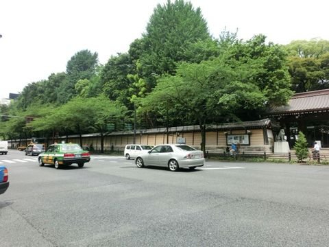 靖国神社南門 交差点