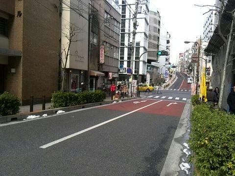 清水坂下交差点付近です