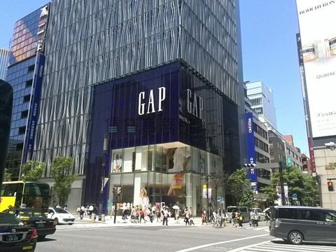 Gap銀座店です
