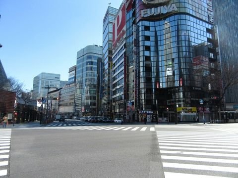 数奇屋橋 交差点