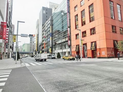 銀座七丁目 交差点