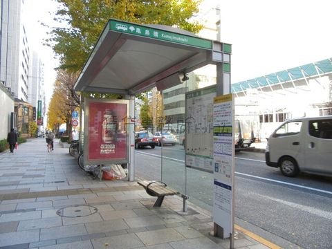 バス停 (亀島橋)
