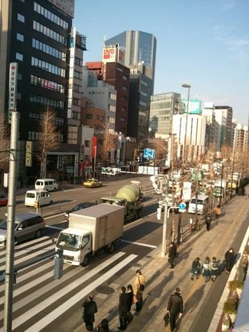 第一京浜新橋方面

