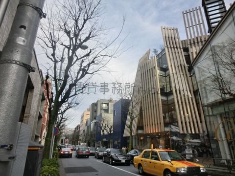 御幸通り、根津美術館方面