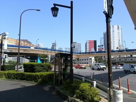 飯田橋駅前の交差点
