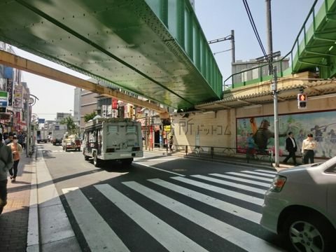大久保駅北口ガード下