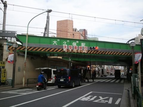 大久保駅北口です