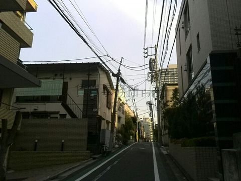 四丁目、住宅街です