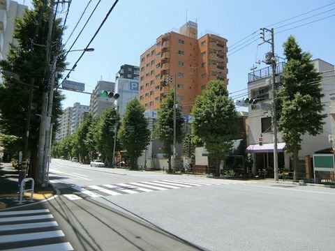 文京九中入口 交差点