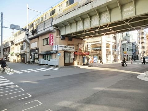 浅草橋駅西口 交差点