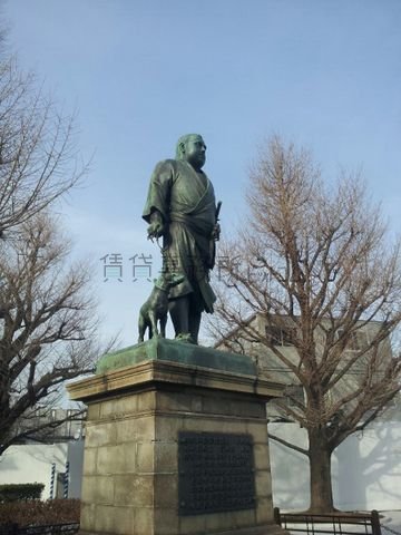 上野公園と言えば西郷隆盛です。