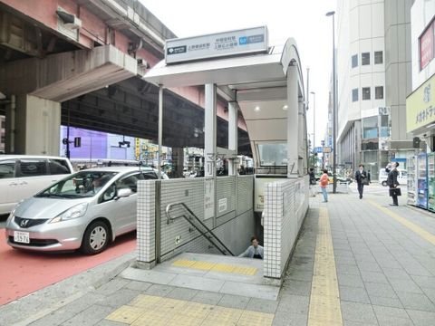 上野御徒町駅 (A6番出入口 都営大江戸線)