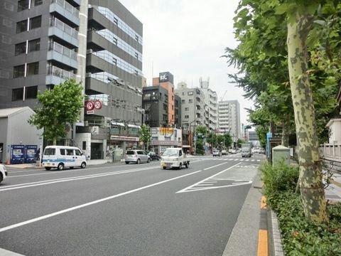 蔵前橋通りです
