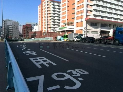松代橋交差点付近錦糸町駅方面