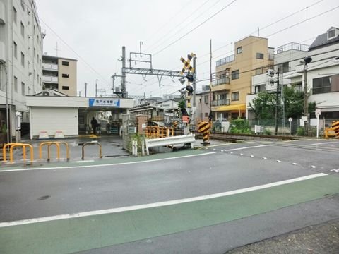亀戸水神駅です
