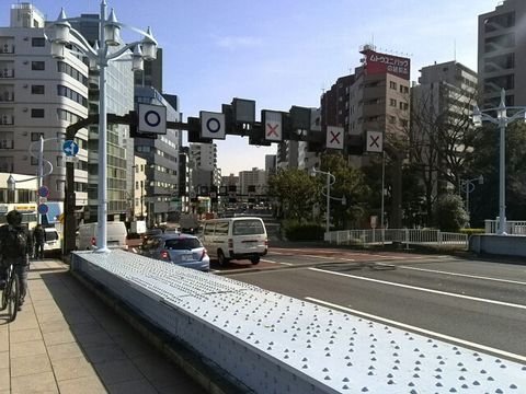 永代橋から門前仲町方面