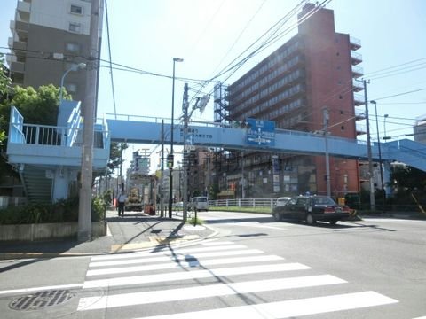 江東区新大橋三丁目歩道橋