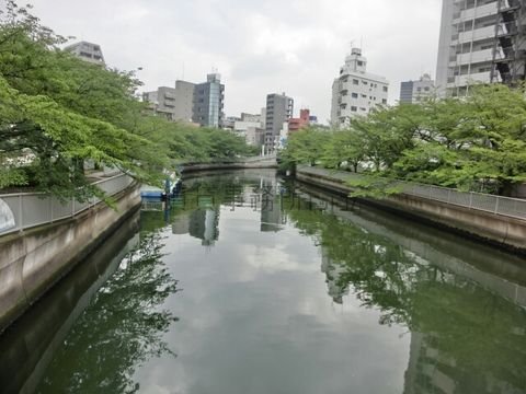 越中島橋からの景観