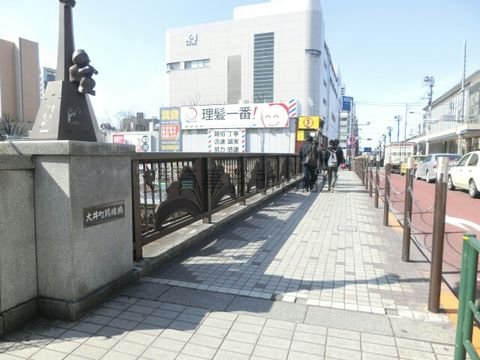 大井町駅前の橋