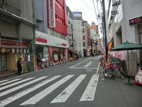 蒲田駅西口周辺は店舗が多いです