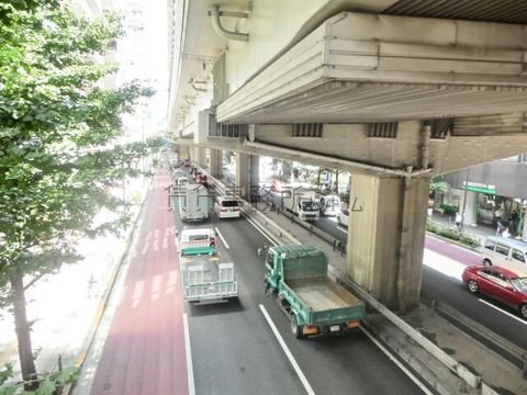 駒沢歩道橋からの景観 (三軒茶屋駅方面)