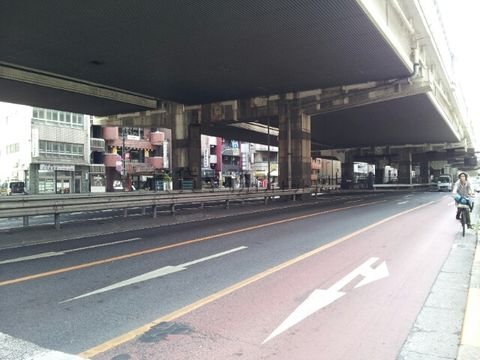 玉川通りです