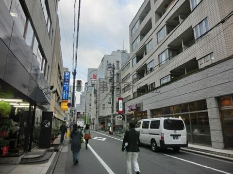 宇田川町と境目の通りです
