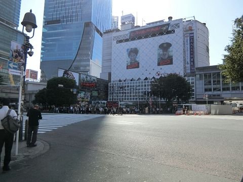 渋谷駅前 交差点