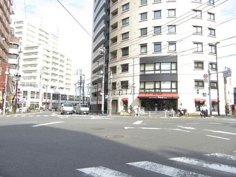 中野五差路 交差点