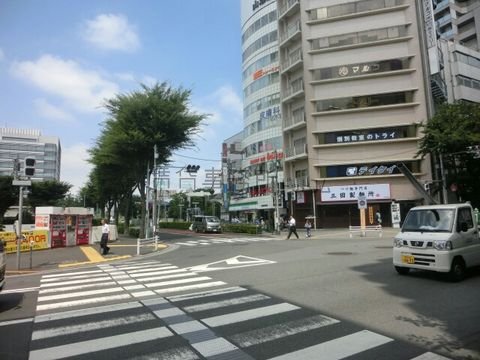大久保通り　中野区役所付近
