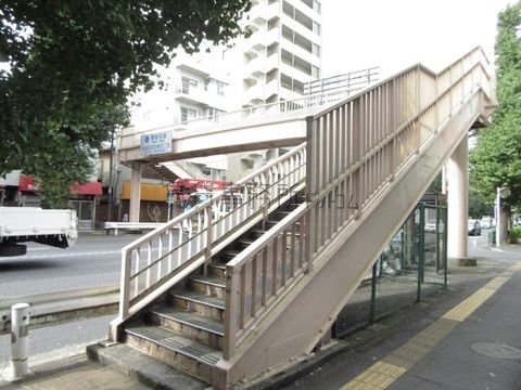 杉並高校入口前歩道橋