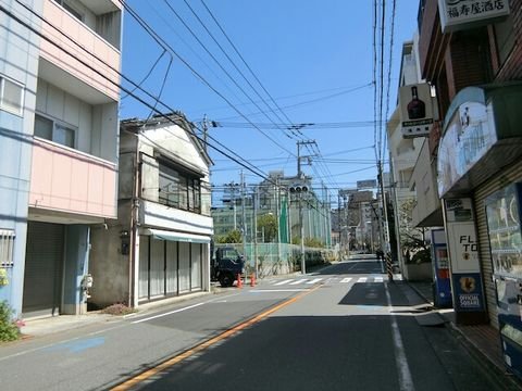 桃二小東 交差点