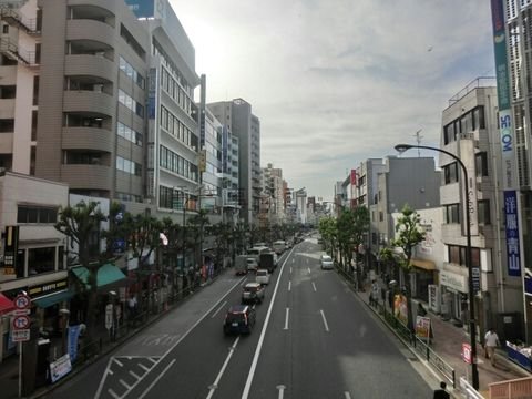 青梅街道、環八方面