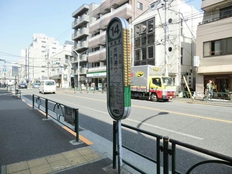 バス停 (水門通り)