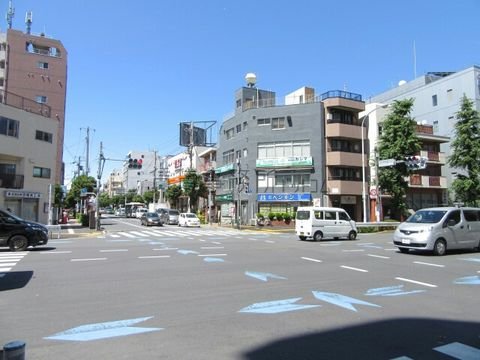 五日市街道入口 交差点
