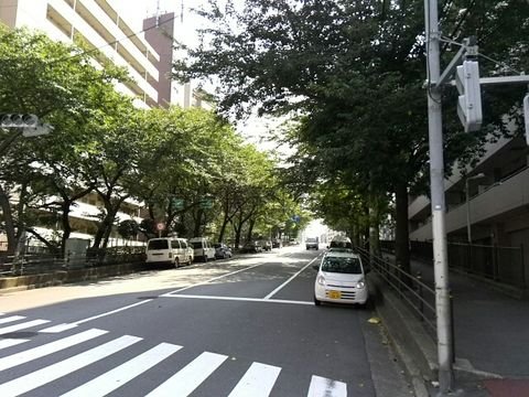 空蝉橋への坂