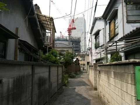 南池袋２丁目の裏路地