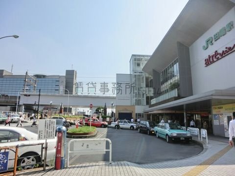 田端駅北口のロータリーです