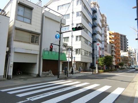 東京藝大前 交差点