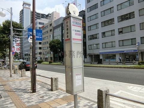バス停 (緑川商店会)