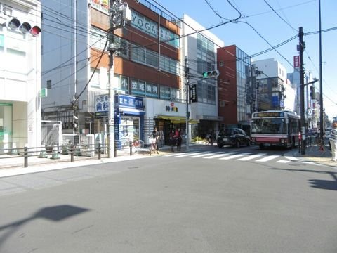 調布駅西 交差点