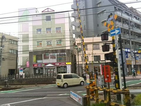 中町1-1付近踏切