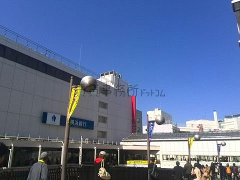 町田駅前の陸橋の様子