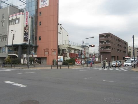 町田市役所 交差点