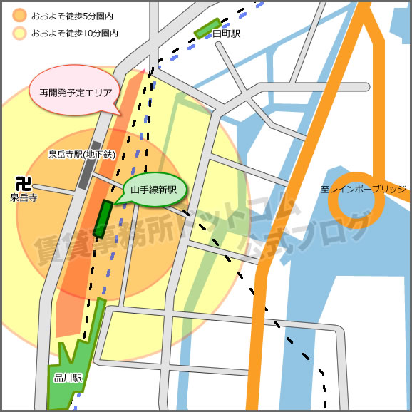 山手線の新駅ができるのはどんな街 賃貸事務所ドットコムblog