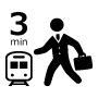 駅近3分圏内